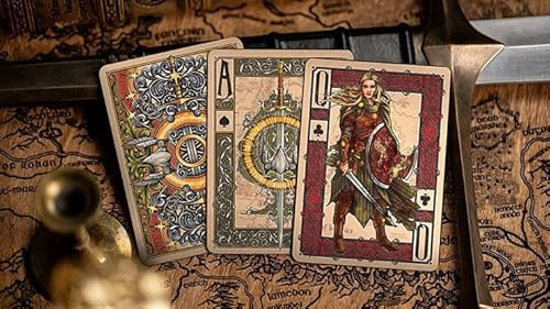 Der Herr der Ringe – Die Rückkehr des Königs Spielkarten von Kings Wild Project (grün)