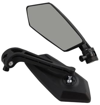 JURTBGF Espejos Retrovisores Espejo Retrovisor Lateral para Manillar De Motocicleta, Espejos Retrovisores para Motocicleta, Espejo Final para para