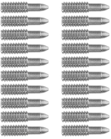 GARVALON 20 Stück Klarinetten Flachkopfschrauben Reparaturschrauben für Klarinetten Präzise 75 X 2mm Ersatzteile für Holzblasinstrumente Wartung und Reparatur Unterwegs