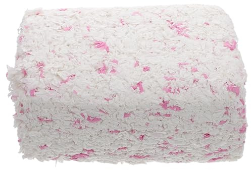 MOTHNUR Virutas de Papel Absorbentes para Mascotas Pequeñas Ropa de Cama Hipoalergénica sin Polvo 450 G Tapete Antiolor para Hámster Cobaya y Conejillo de Indias Suministros para