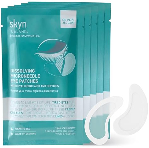 Dissolving Microneedle Eye Patches (5 pairs)