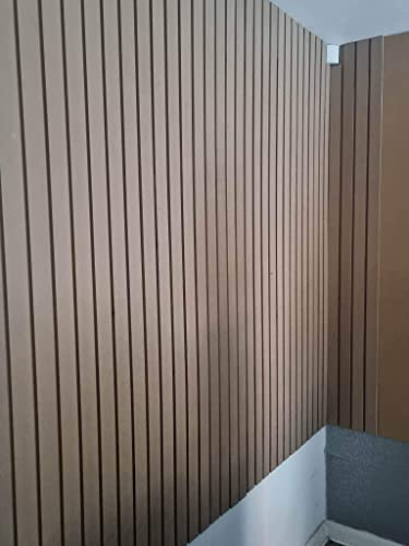 Stripwood MDF Wall Panelling, Feature Wall kit Creates 1m x 1m. Complete kit inc Glue and Spacer. Can be Painted.