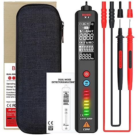 CENPEK Tester di Tensione Rilevatore di Test con Penna Elettrica Digitale Intelligente Penna Sensore di Tensione Ca A Doppia Portata Controllo del Filo in Tensione Punto