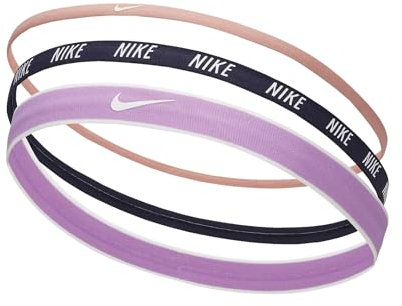Nike Mixed Width Headbands 3er Pack in der Farbe red Stardust/Purple Ink/White, Maße: ONE Size, N.000.2548.645.OS