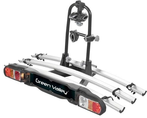 VDP eBike Fahrradträger für Anhängerkupplung Fahrrad Heckträger Radträger - Back 3 - Fahrradträger e-Bike für 3 Fahrräder - 60kg Zuladung - TÜV