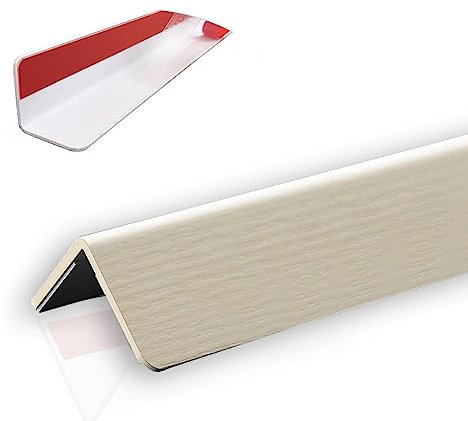 Wand-Eckschutz, Eckschutzleisten, Selbstklebender Eckenschutz for Wände, Eckenschutz, Kantenschutz for Möbel(Color:Beige,Size:300 * 3.6cm/118 * 1.4in)