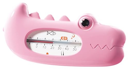 Badethermometer Babys Sicherheit,Badewannenthermometer Babys, Krokodilförmige Badethermometer für Babys, schwimmende Thermometer, Tragbare Badetemperatur-Thermometer, Kinder-Badetemperatur-Thermometer