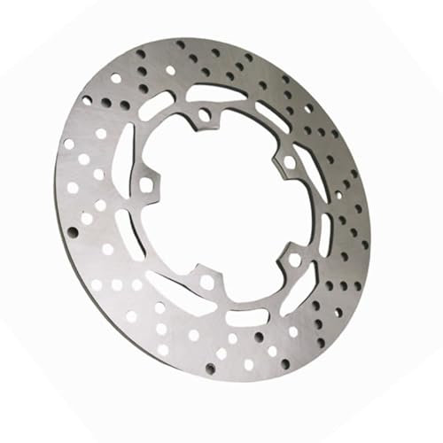 Silberne Motorrad-Bremsscheiben-Rotoren hinten für Yamaha FZ1 Fazer 06–15 MT-03 06–12 FZ6 S2