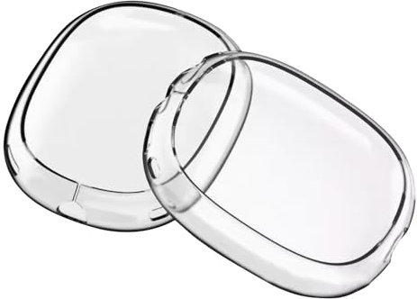 AirPods Max Cas, Funda Airpods Max, Coque AirPods Max Transparente en TPU Souple, Housse de Protection Anti-Rayures et Anti-Choc, Compatible avec Apple AirPods Max, Accès Complet aux Boutons