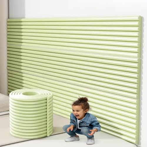 Protector de pared Paneles De Pared Acolchados Anticolisión, Acolchado De Cojín De Pared/paneles Decorativos Para Sala De Juegos Infantiles, Cojín De Cabecera Autoadhesivo Para Tatami(A,20cmX2M)