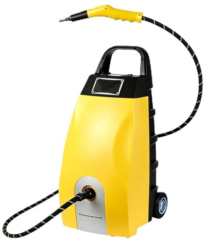 3000w Dubbelfunktionell Ångtvätt, Kraftig Kommersiell Ångtvätt Med 6 Tillbehör Och 3,5l Stor Tank Säkerhetslåsdesign Tar Effektivt Bort Fett För Klädsel, Ac, Matta