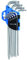Högert Technik - Jeu de Cle Torx, Set de Tournevis Torx, Tailles T10 à T50, Ensemble Torx, Acier Chrome-Vanadium, Jeu de Cles Torx Résistant à la Déformation et à l'Usure - HT1W818, 9 Pièces