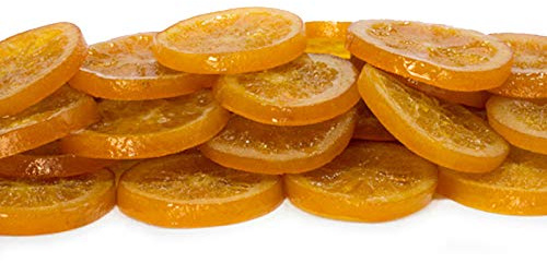 Ambrosio Fette di Arancia Candite - Ideali per Coperture e Decorazioni Dolci - 900g