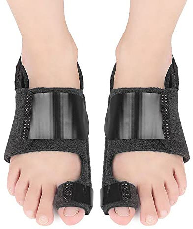 ALINZO Bunion Corrector für Frauen & Männer 4-teilig – Orthopädische Bunion Splint & Big Toe Straightener für Hallux Valgus – Hammer Toe Corrector & Foot Brace