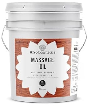 Massage Oil for Relaxation, Dry Skin, Light Weight Non Greasy 5 Gallon Bucket