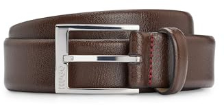 HUGO Herren Gellot_sz35 G rtel, Braun (Dunkelbraun 202), 95 EU
