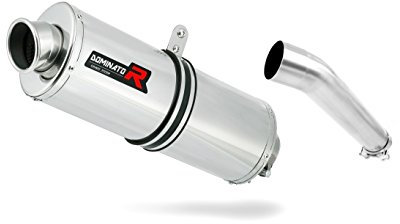 DOMINATOR Terminale di Scarico Marmitta Silenziatore OV compatibile con YZF R6 2003-2005
