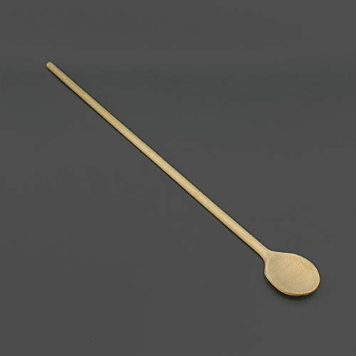 Vehi Mercatus - Cuchara de cocina (extra grande, madera, 1 m)