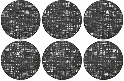 Zeller 27007 Platzset Scribble, Kunststoff, schwarz