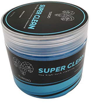 Super Clean - Gel de limpieza para teclados de PC, ventilación de coche, electrónica para el hogar y la oficina, 160G - TRX-CG-01 - azul