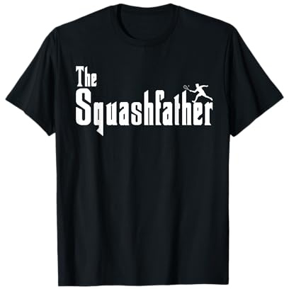 The Squashfather - Squash spielen - Squash Spieler - Squash T-Shirt