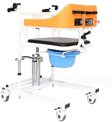 Hydraulischer Patientenlifter,Hydraulischer Patientenlift-Rollstuhl,Tragbarer Patientenlifter,Transfer-Rollstuhl-Hebebühne,Toilettenstuhl, Duschstuhl-Aufzüge A