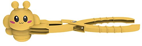 higyee Schneeball-Clip - Schneeballform - Schneeball-Clip mit Bienenform für spielende Kinder mit Schneespielzeug-Clip für 3–12 Kinder und Erwachsene