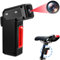 Pudet Luo Action Cam, Mini Telecamera per Bici con Fanale Posteriore, 1080P HD & 120° Grandangolo 3500mAh Telecamera Moto, IPX-3 Impermeabile & 3 Modalità di Luce Posteriore per Bicicletta/Moto