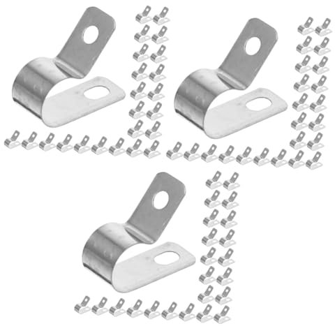 ARTIBETTER 150 Stk Drahtklemme Kabelklemmen Das Kabel Kfz-kabelklemme Kabel Kleine Klemme Drahtklammern Kabelbefestigungsklemme Kabelbaumklemmen Kabelmanagement Kabelclips Rostfreier Stahl