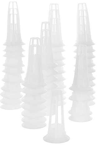 Gogogmee 50 Pièces Paniers De Culture Hydroponique Plastique Paniers De Croissance pour Plantes sans Sol Résistant pour Jardinières Légumes Intérieur Et Pot Bouturage