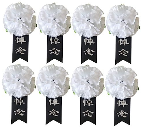 LIFKOME 50pezzi Corsage Funebre Per Cerimonie Commiato Accessori Per Decorazioni Funebri Armband e