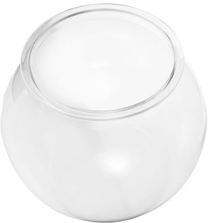 BUGUUYO Transparentes Plastik Aquarium Für Goldfische Robustes Bruchsicheres Design Für Schreibtisch Oder Büro Als Für Aquarienliebhaber