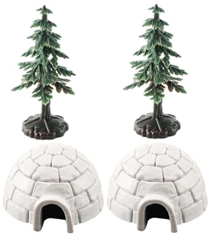 BESPORTBLE 1Satz Mini Figuren Dekorative Statuen Für Sandtisch Weihnachtsbaum Und Winterdekoration Ornament Für Kreative Tischdeko Und Puppenhausgestaltung