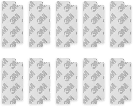 Replacement Adhesive for tolviviov Contact Sensor,10PCS Pre-Cut Double Sided Tape Compatible fortolviviov Door Sensor, Easy Installation & Strong Hold