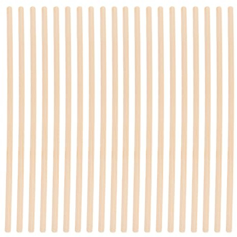 GARVALON 20 Pièces Triangles Bois Non Fini Moulures Décoratives pour Fenêtre Baguettes Bois pour DIY Encadrement et Décoration Murale Éléments de Finition pour Écrans et Meubles