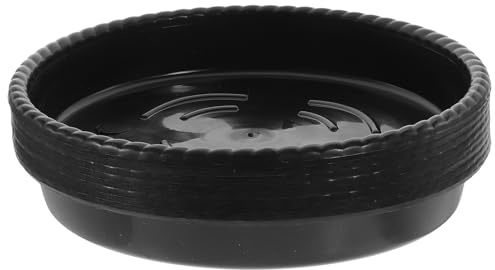 Homoyoyo Bandejas para Macetas de Interior Redondas 10 Piezas Platillos de Plástico Grueso 228 CM Base de Resina Resistente para Retener Agua Adecuado para Jardinería y Plantas en