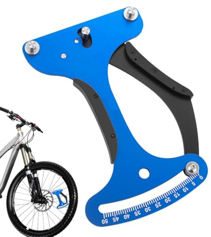 Calibro Di Tensione Raggi Ruota - Precisione In Alluminio, Strumento Di Misura Ciclismo, Dispositivo Di Controllo Affidabile Della Tensione Cerchi, Strumento Di Regolazione Portatile Comodo | Per Ate