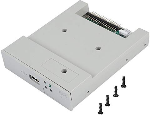 USB Floppy Disk, Vbestlife Portable 5V DC 3.5 Inch 1.44 MB SDD External Floppy Drive Emulator Converter with 4-pin Power Plug and 34-pin Plug