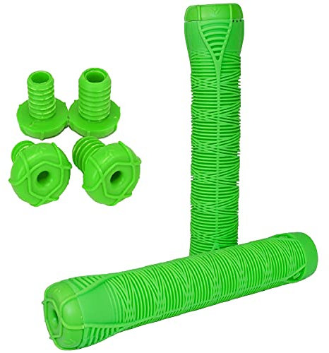 Blunt Stunt-Scooter/BMX Griffe I Kinder Roller I Tret I Trick I Lenkergriffe I Grips I Ersatzteile I Zubehör (16cm V2 Grün)