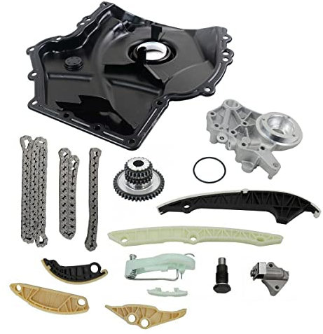 Flynsu Kit Catena Distribuzione Compatibile con 1.8 2.0 TFSI TSI CAE CCZ BZB CAW 06H109158J