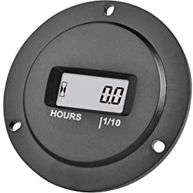 Runleader Digitaler Wartungsstundenzähler, induktives Signaldesign für Rasenmäher, Traktor, Generator, Kettensäge, Schneemobil, Motorrad und andere gasbetriebene Geräte.