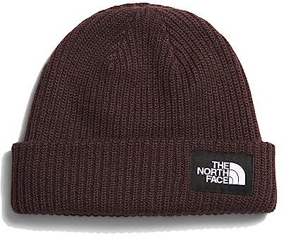 THE NORTH FACE Salty Dog Gefütterte Beanie - Kurze Passform, Kohle-Braun, Einheitsgröße