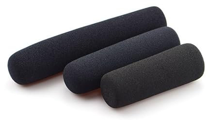Housse universelle en mousse pour bonnette anti-vent de microphone, Housse en mousse pour filtre anti-pop de microphone (Longueur 21cm Calibre 2.1cm)