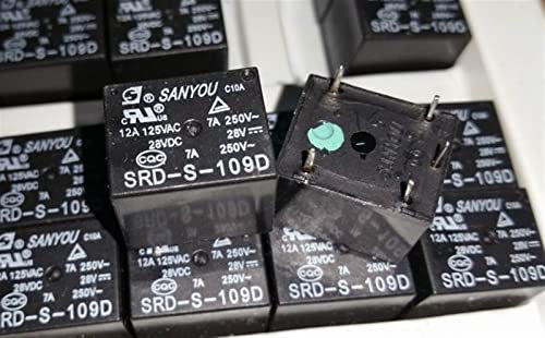 XTVVTODJXT Neues SRD-S-105D SRD-S-106D SRD-S-106D4 SRD-S-109D SRD-S-112D SRD-S-112D2-P SRD-S-124D SRD-SH-124D2-F Relais 5 Pins (Size : SRD-S-105D 5V)