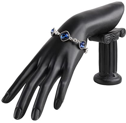 Aurgiarme Schaufensterpuppe, Hand-, Finger-, Handschuhe, Armbänder, Armreif, Schmuckständer, Schmuckhalter, Kunstharz für Handschuhe
