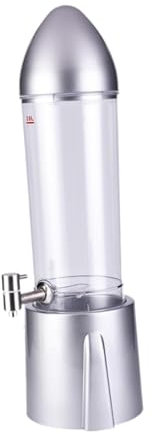 FytStycale Dispensador de cerveza Torre de cerveza Dispensador de jugo de bebida Dispensador de bebidas para fiestas en casa, Plata