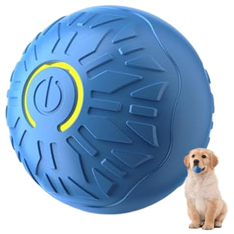 Pet Bounce Ball, Interactive Dog Ball,Automatiska husdjursleksaker Vibrerande hundboll - USB Shaking Dog Ball, interaktiv hundleksak för kinesiska nyåret, alla hjärtans dag