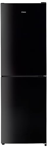 Teknix 60cm Freestanding Fridge Freezer - 310L Capacity - Frost Free - Digital Controls - Black, H186.0 x W59.5 x D59.0 (cm) - FF1860B/E