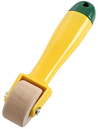 Quilting Seam Roller, Sewing Seam Roller, Roll & Press Wooden Seam Roller for Sewing, Quilting, Fabric, Print, Wallpaper, Leather Craft(wood)