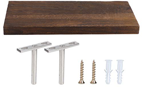 Fafeicy Étagères Flottantes, étagères en Bois Flottantes, de Style Moderne Trophées pour Les Plantes pour Librairies (30 * 14 * 2cm)